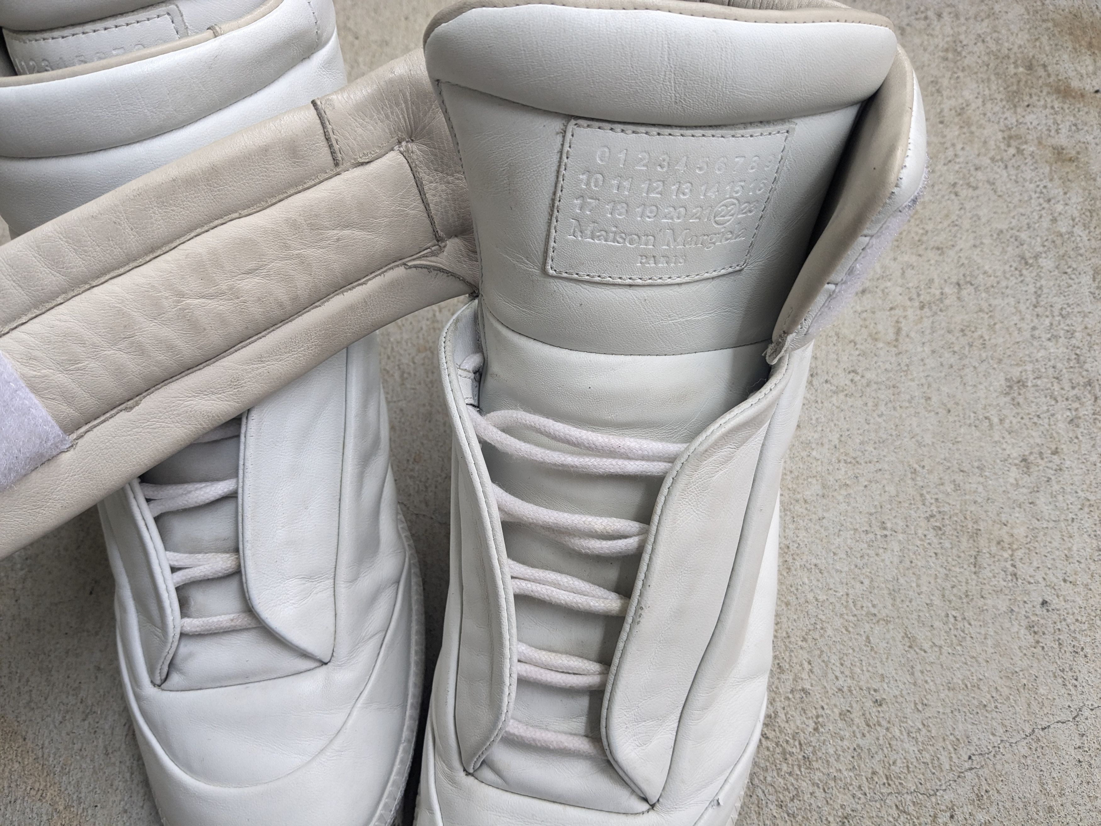 Maison Margiela Maison Margiela Future High Tops Sneakers White 9 42 Size US 9 / EU 42 - 6 Thumbnail
