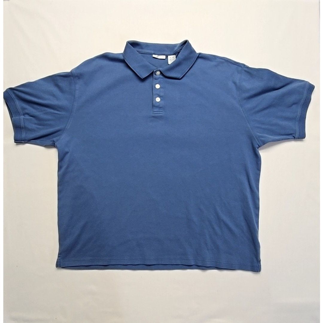 Van Heusen × Vintage Vintage Van Heusen Classic Polo Shirt XL Blue Shirt 2000s Size XL / US 12-14 / IT 48-50 - 1 Thumbnail