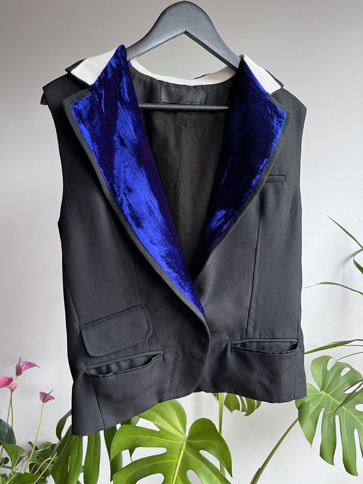 Haider Ackermann Super rare Haider Ackermann blazer vest wool suit set Size L / US 10 / IT 46 - 5 Thumbnail