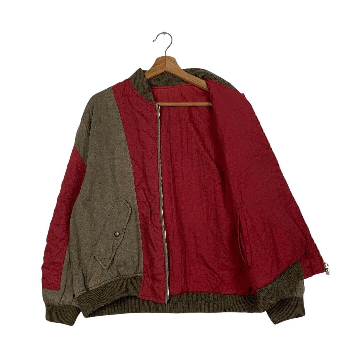Japanese Brand Japanese Brand Panhard Sports Dwi Color Bomber Jacket Size US M / EU 48-50 / 2 - 11 Thumbnail