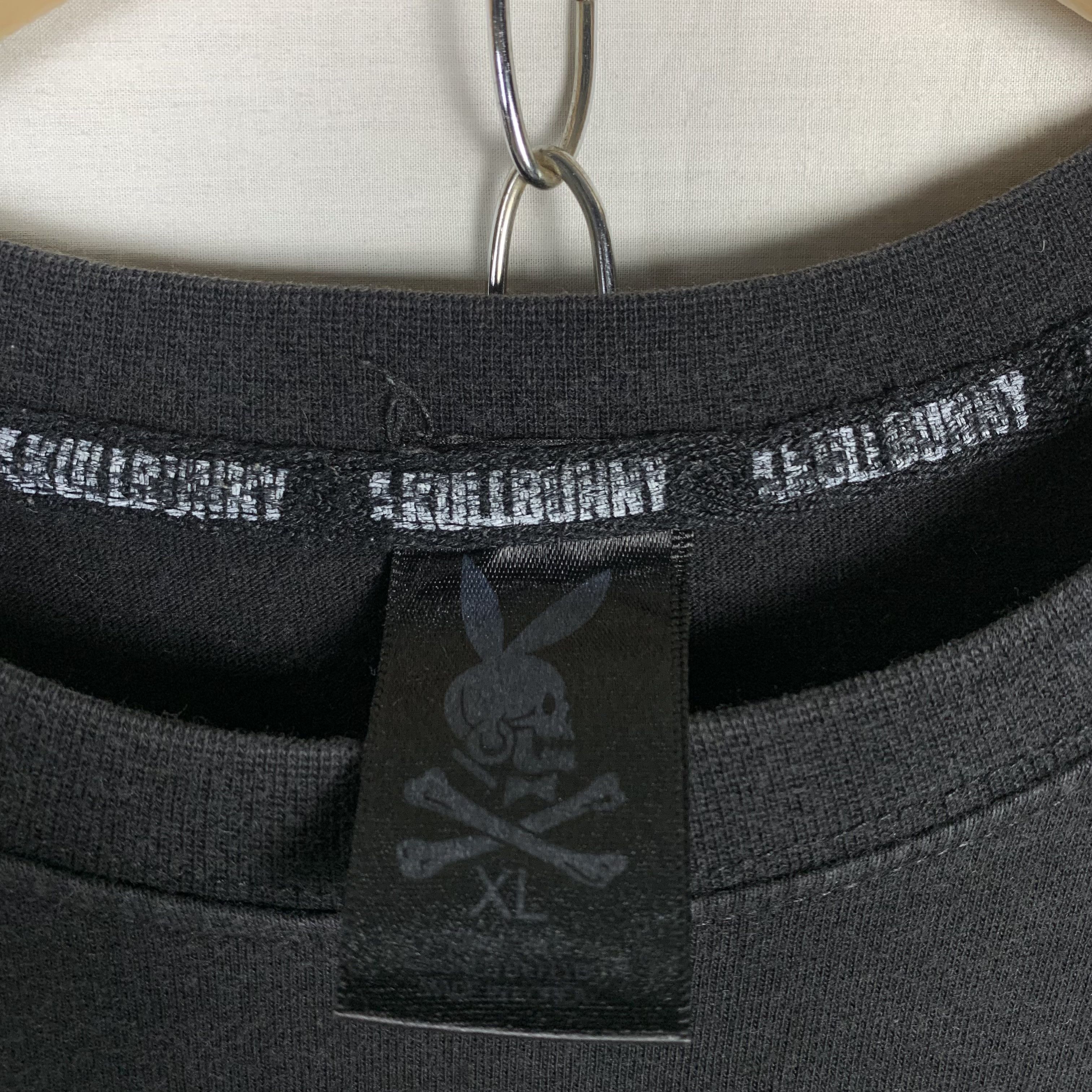 Other Skull Bunny Raglan Shirt Japanese Brand Size US XL / EU 56 / 4 - 5 Thumbnail