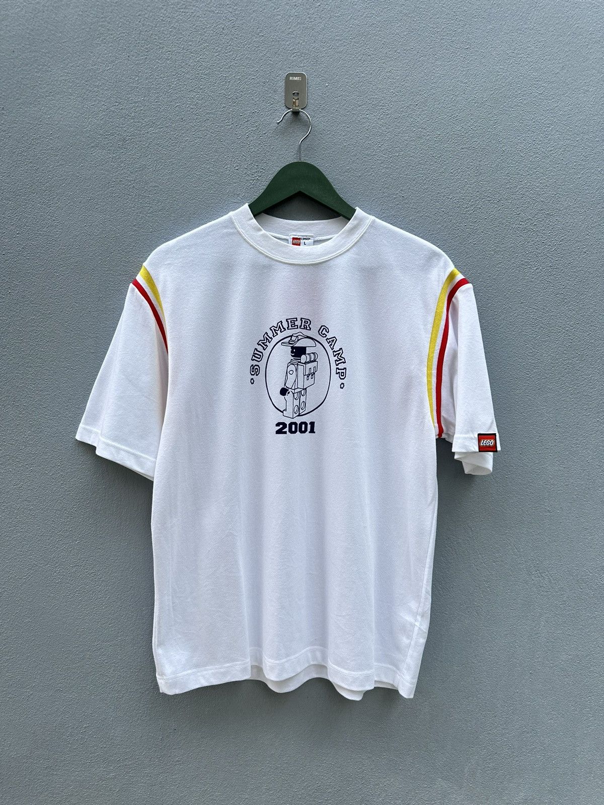 LEGO Vintage Lego Summer Camp Tshirt A166 Size US L / EU 52-54 / 3 - 1 Thumbnail