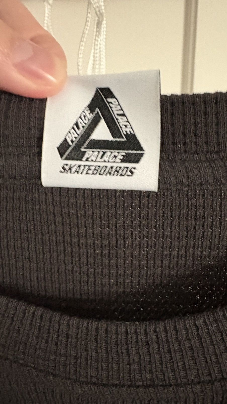 Palace Palace Smoked Waffle Longsleeve Size US XL / EU 56 / 4 - 4 Thumbnail