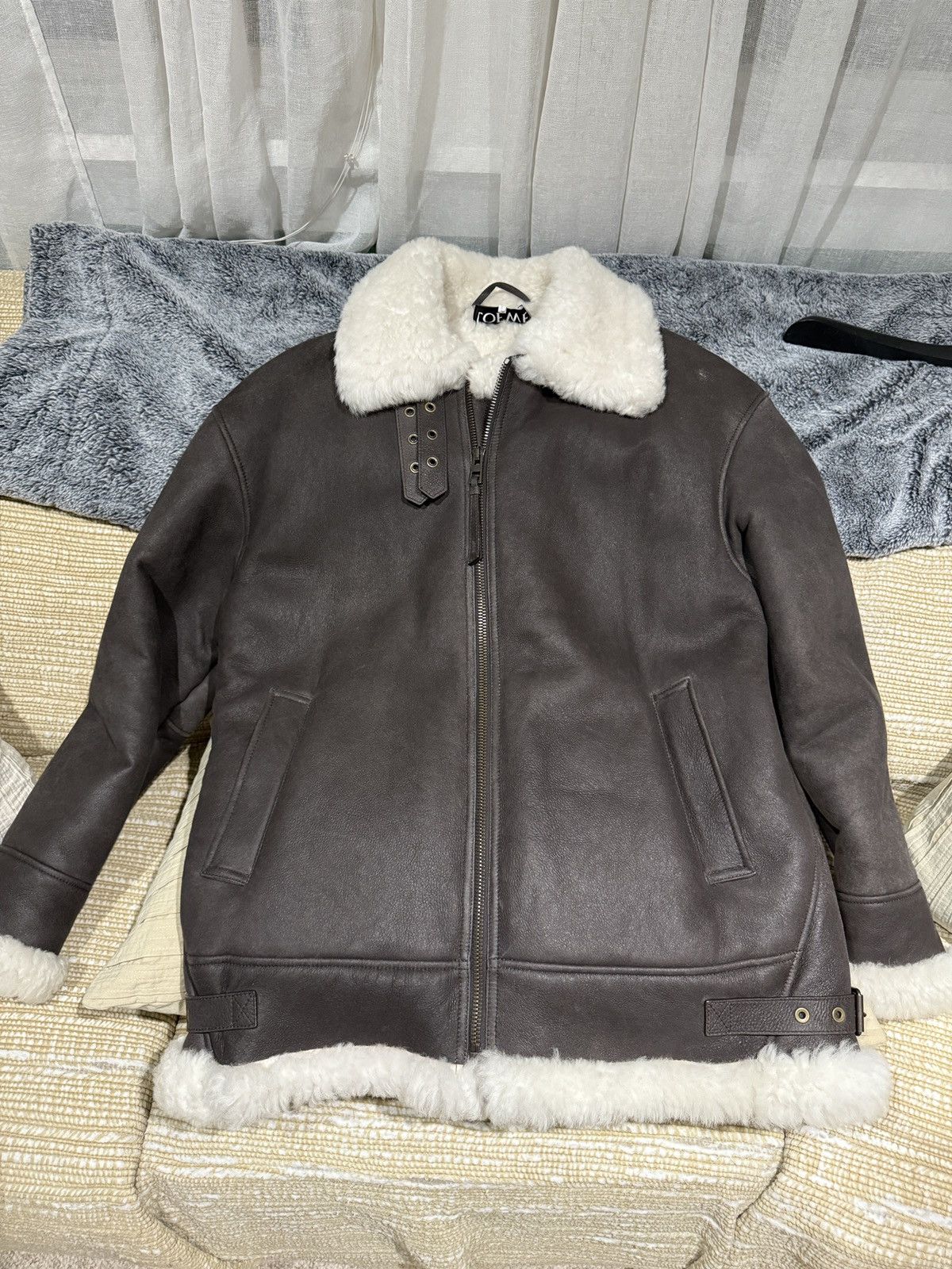 Loewe Loewe Mens Shearling Aviator Jacket size large Size US L / EU 52-54 / 3 - 2 Thumbnail
