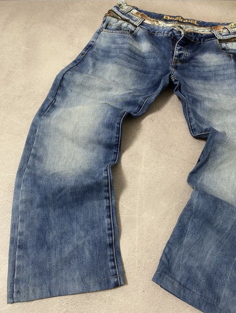 Japanese Brand Desiqual vintage If Six Was Nine style baggy pants Size US 36 / EU 52 - 3 Thumbnail