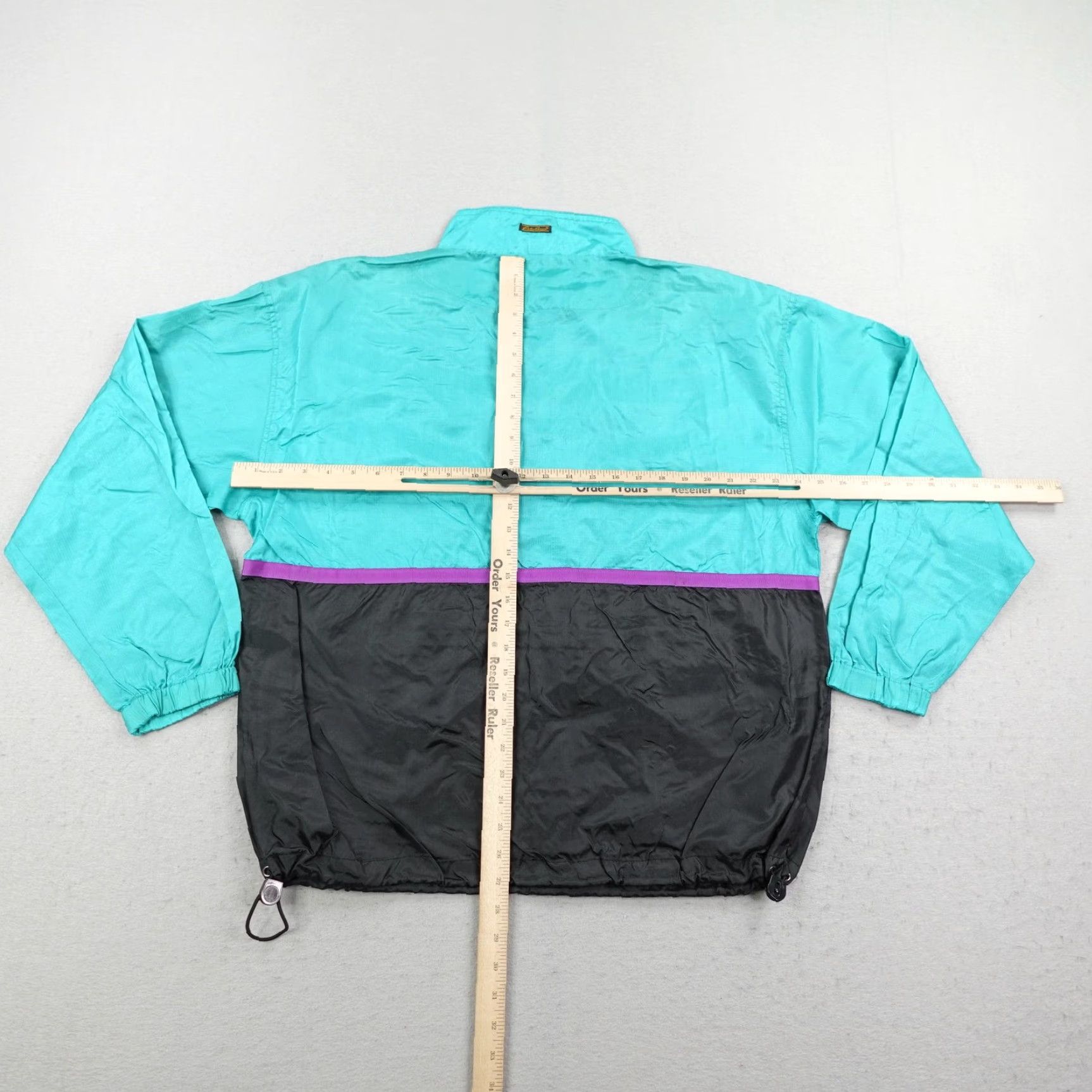 Eddie Bauer Vintage Eddie Bauer Jacket Mens Medium Blue Black Windbreaker Anorak Pullover Size US M / EU 48-50 / 2 - 4 Thumbnail