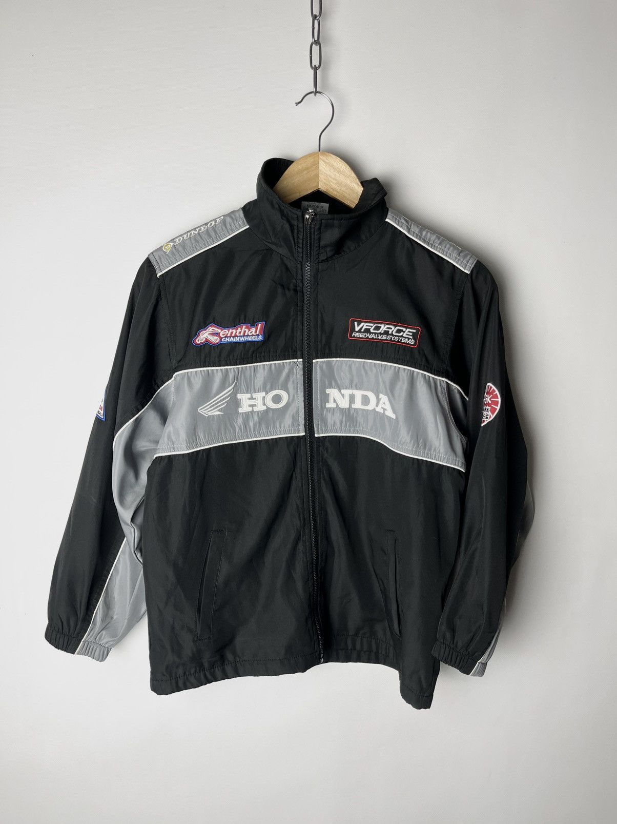 Honda Vintage Nylon Track Jacket Honda Size S Size US S / EU 44-46 / 1 - 1 Thumbnail