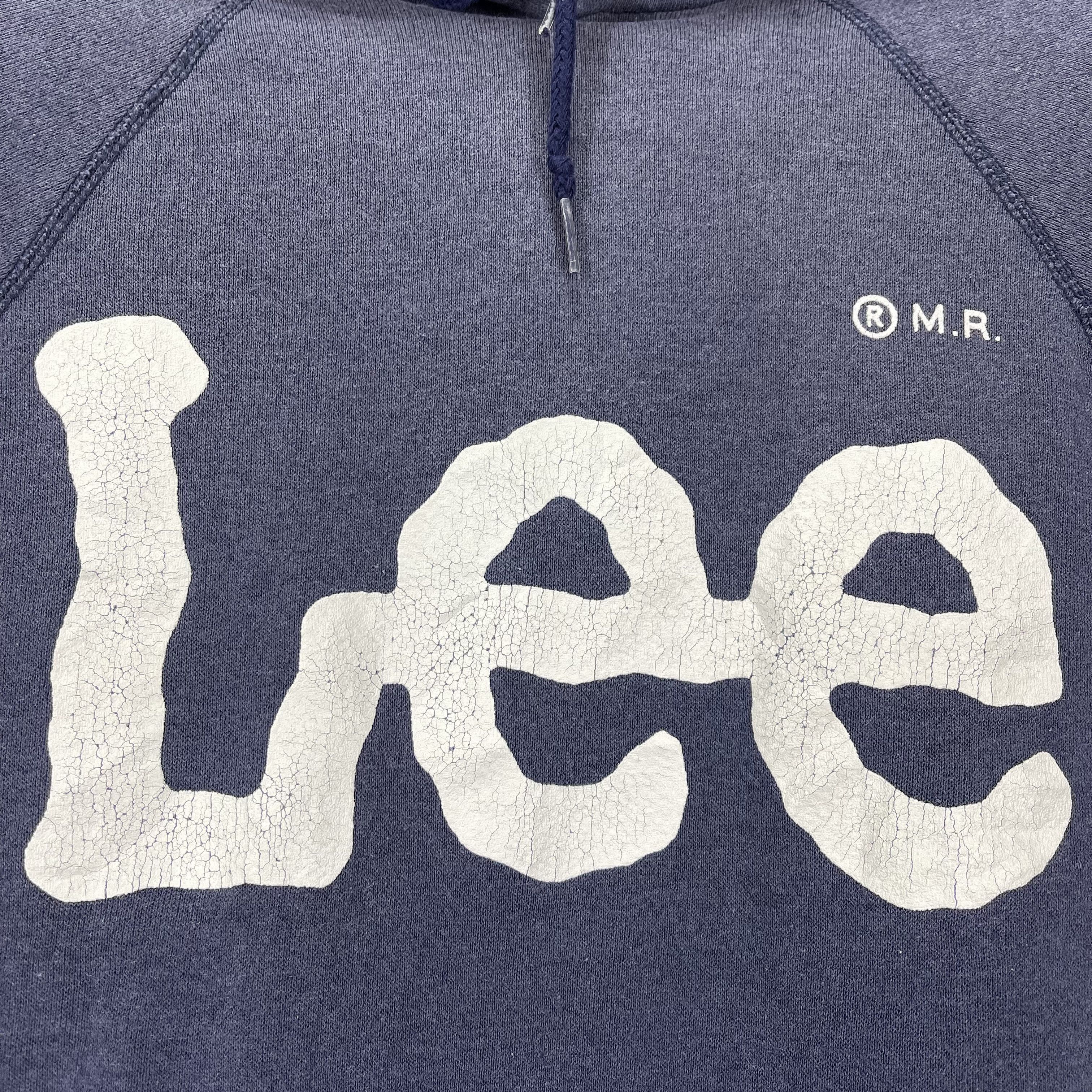 Lee 90s Vintage LEE Faded Hoodie Pullover #1356/AU Size US S / EU 44-46 / 1 - 4 Thumbnail