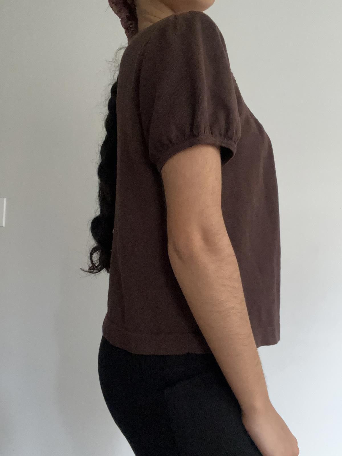 Other Women’s cute brown button up cotton sweater Size M / US 6-8 / IT 42-44 - 4 Thumbnail