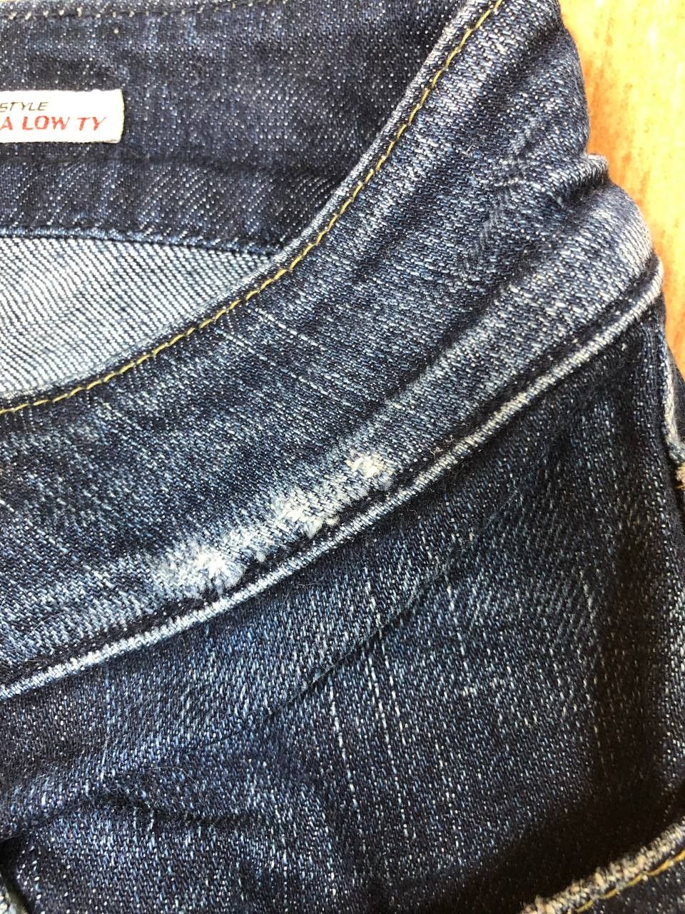 Japanese Brand Dirty Painted Distressed Thrashed Faded Baggy Jeans Y2K Size US 28 / EU 44 - 10 Thumbnail
