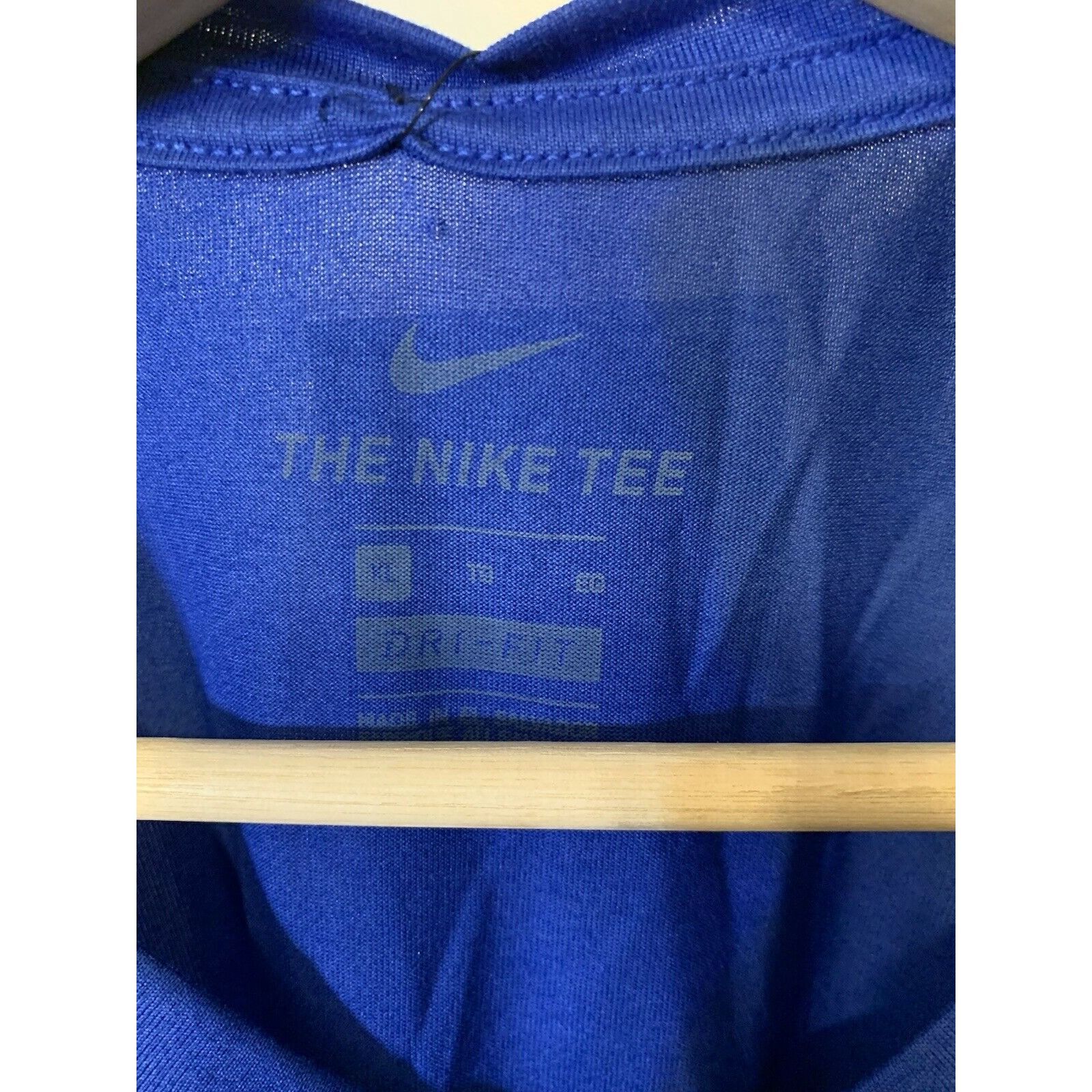 Nike New Nike Dri Fit Football D T-Shirt Men’s Sz XL Blue NWT Size US XL / EU 56 / 4 - 3 Thumbnail