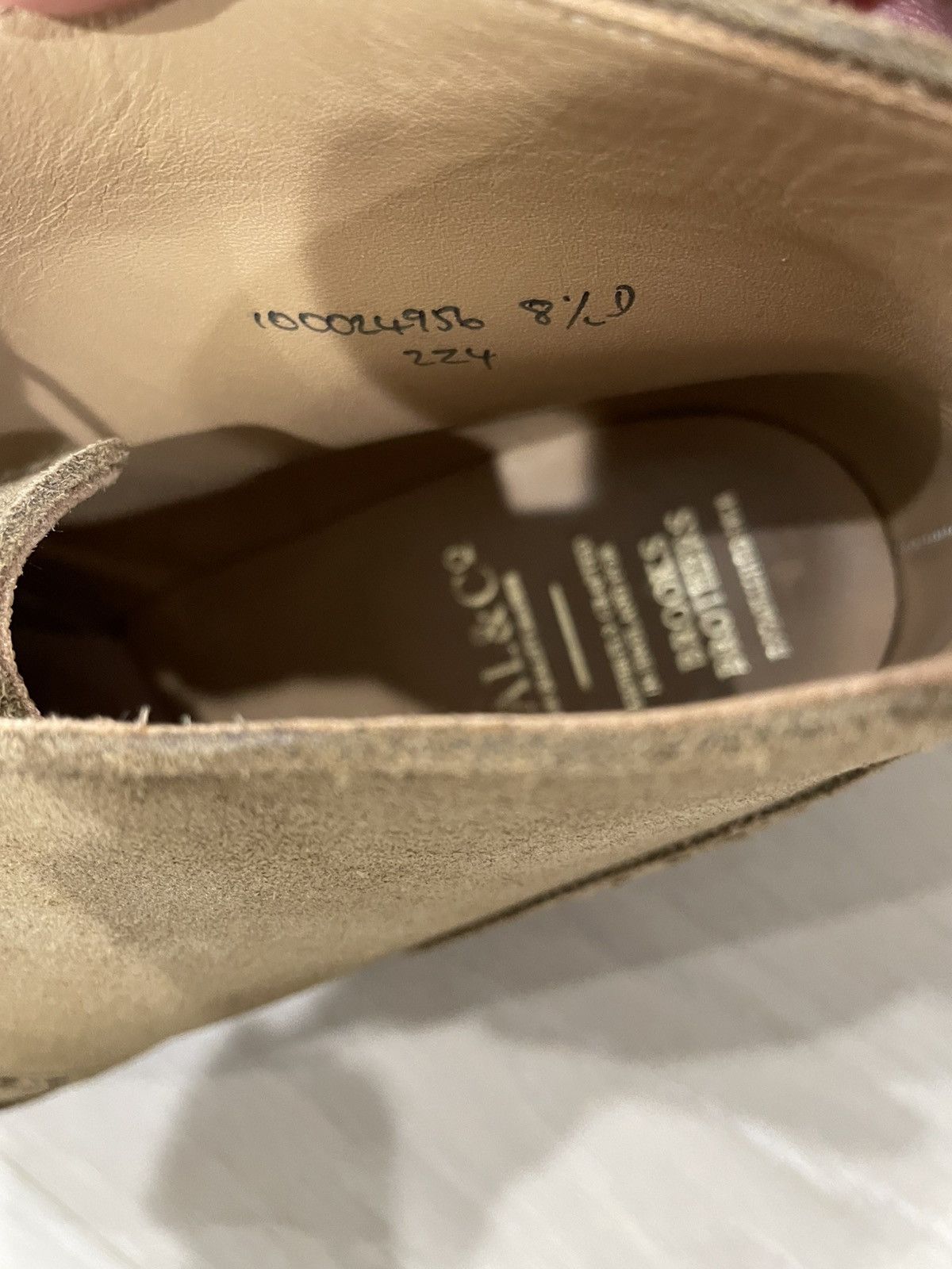 Brooks Brothers Brooks Brothers + Peal & Co Olive Suede Chukka Boot - 8.5D Size US 8.5 / EU 41-42 - 5 Thumbnail