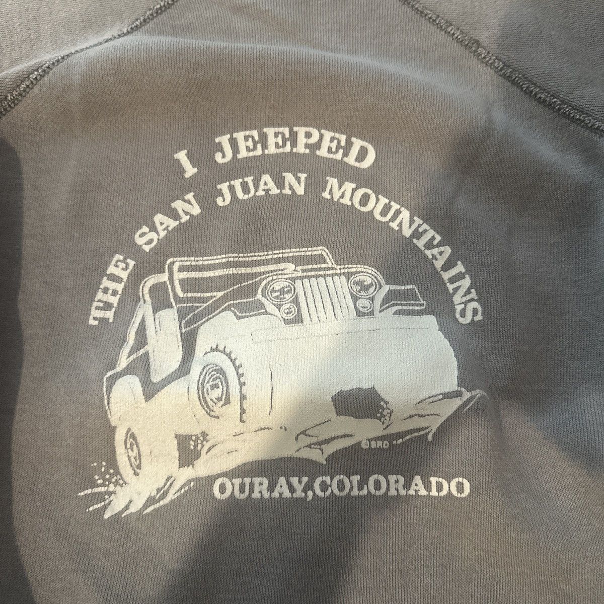 Vintage I Jeeped San Juan Mountains Vintage Crewneck Size US S / EU 44-46 / 1 - 2 Thumbnail
