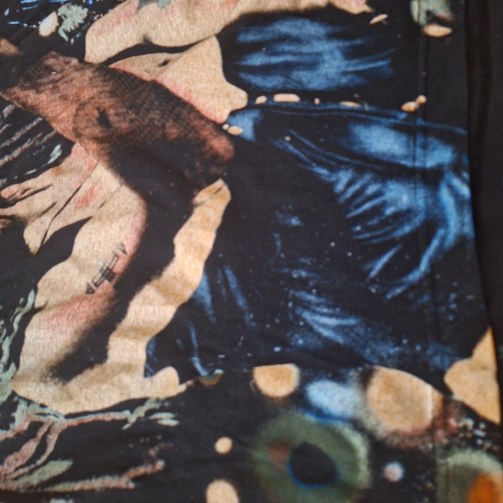 Band Tees Lenny Kravitz Rock Band Tshirt 90s Retro Double Print Size US XL / EU 56 / 4 - 3 Thumbnail