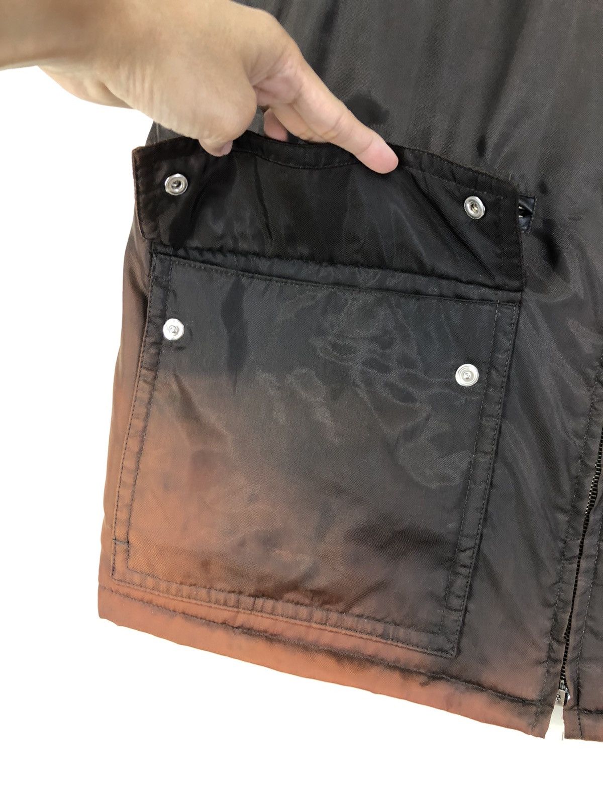 Vintage Vintage Clima Leather Shoulder Vest Jacket Size US L / EU 52-54 / 3 - 15 Thumbnail