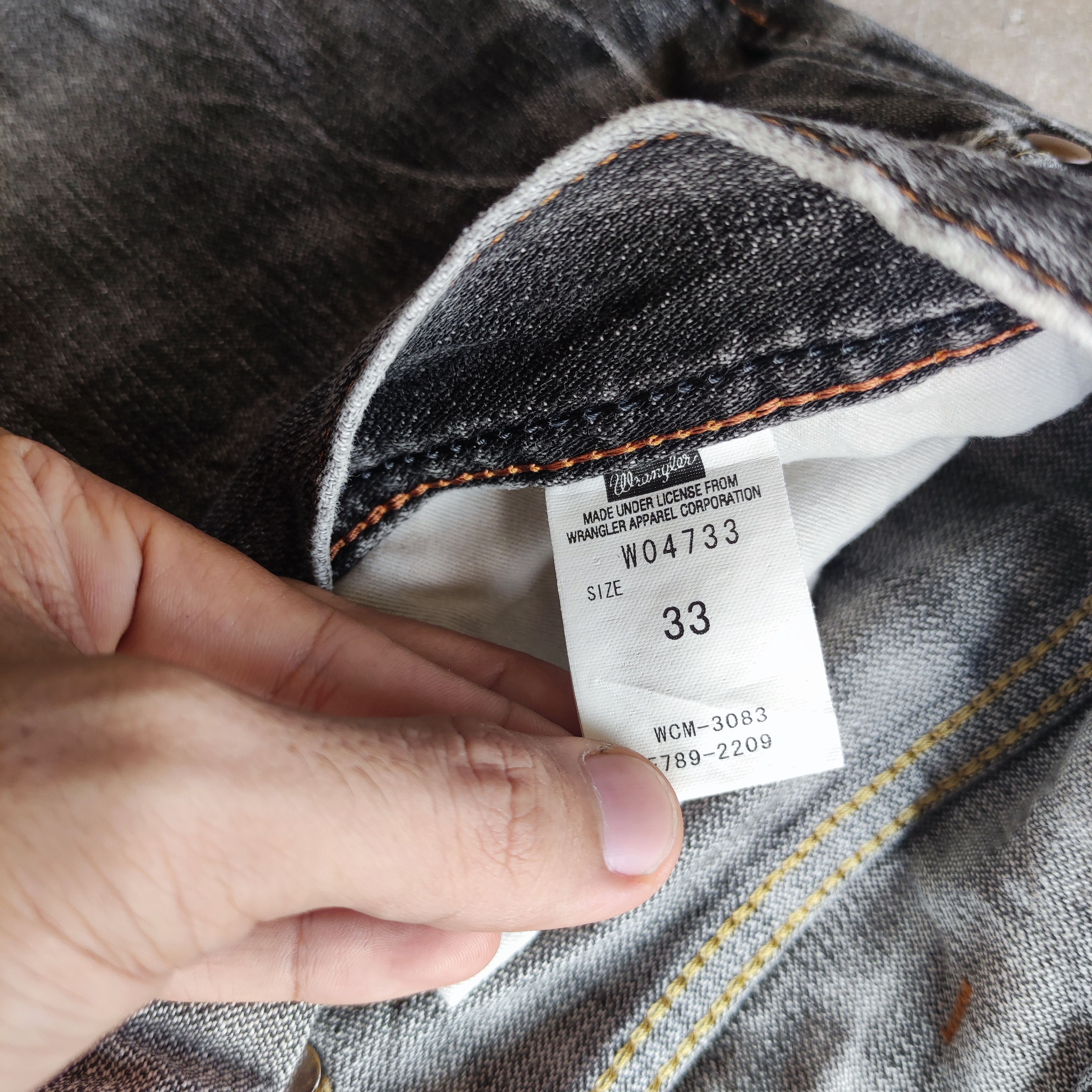 Japanese Brand Vintage Japanese Brand Wrangler Jeans Ripped Pants Size US 34 / EU 50 - 6 Thumbnail