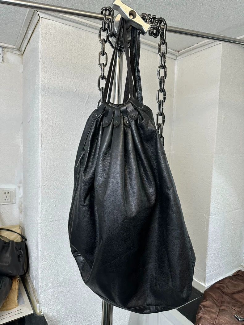 Yohji Yamamoto yohji yamamoto Cowhide backpack wandering bag 2504-Nextarro Size ONE SIZE - 5 Thumbnail