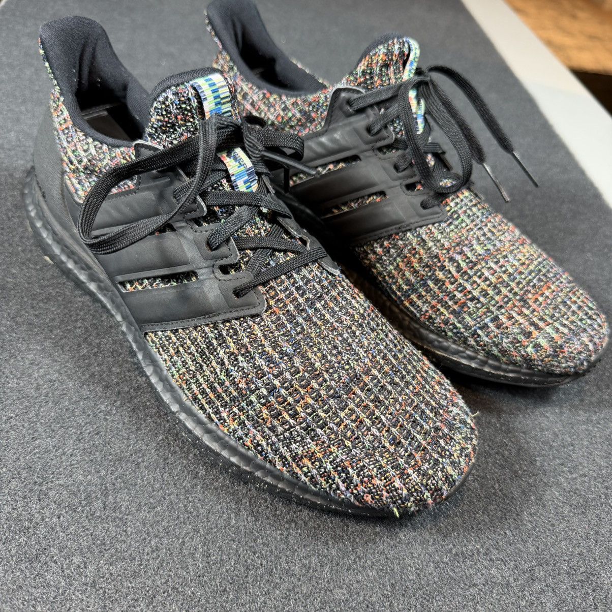 Adidas Adidas Ultraboost 3.0 Multicolor Static Black G54001 Size US 9 / EU 42 - 5 Thumbnail