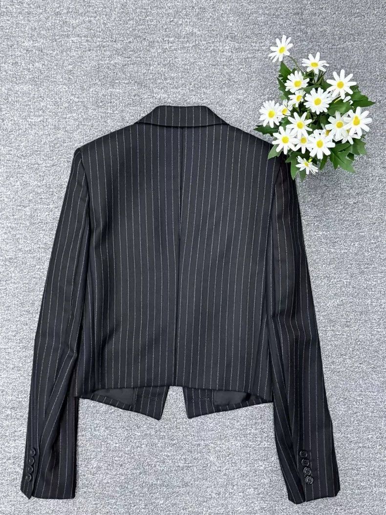 Saint Laurent Paris Saint Laurent Paris Striped Jacket Nextarrow-2505 Size XS / US 0-2 / IT 36-38 - 2 Thumbnail
