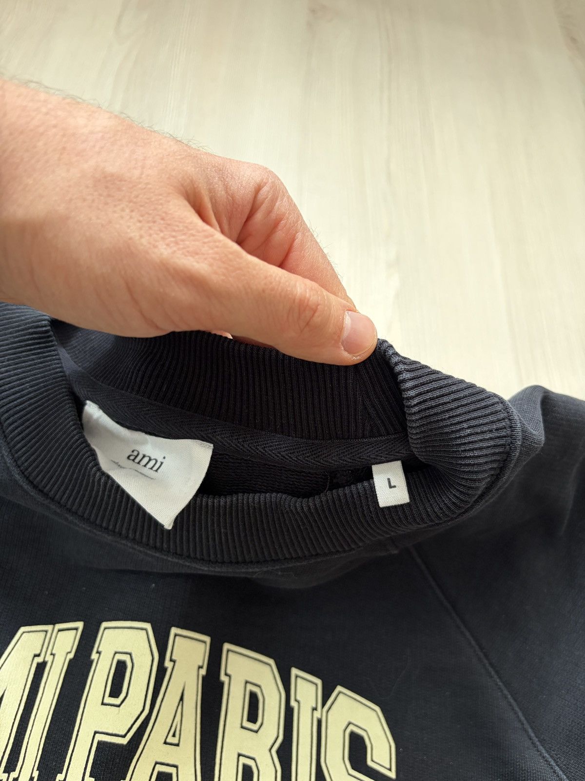 AMI AMI Paris Boxy Raglan Sweatshirt Size US L / EU 52-54 / 3 - 7 Thumbnail