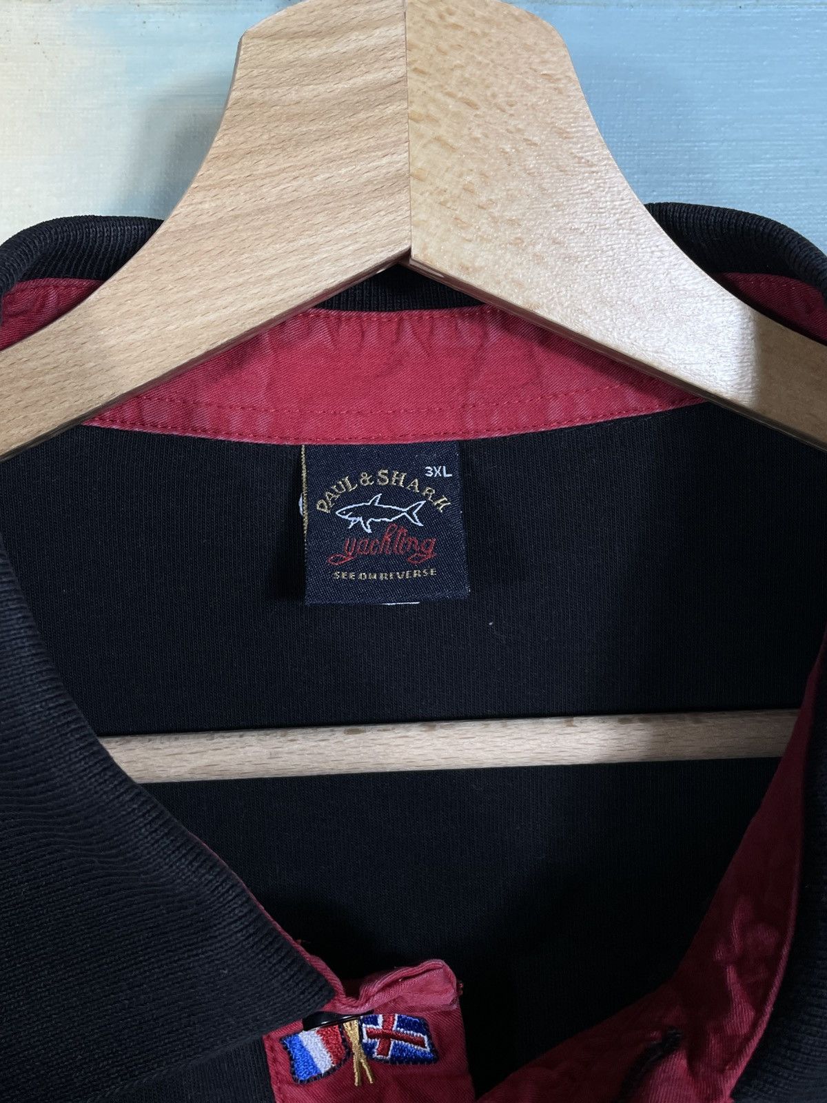 Designer × Paul & Shark × Vintage Paul&Shark Polo Longsleeve Vintage Luxury Old Money Designer Size US XXL / EU 58 / 5 - 6 Thumbnail