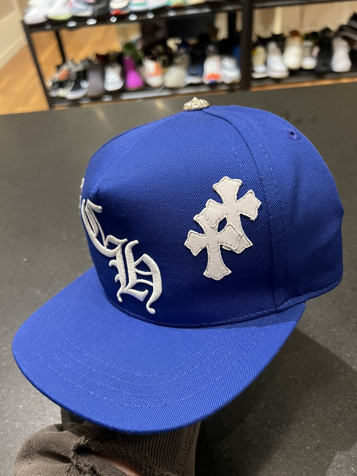 CHROME HEARTS HAT BSBL CAP DENIM CROSS - メルカリ