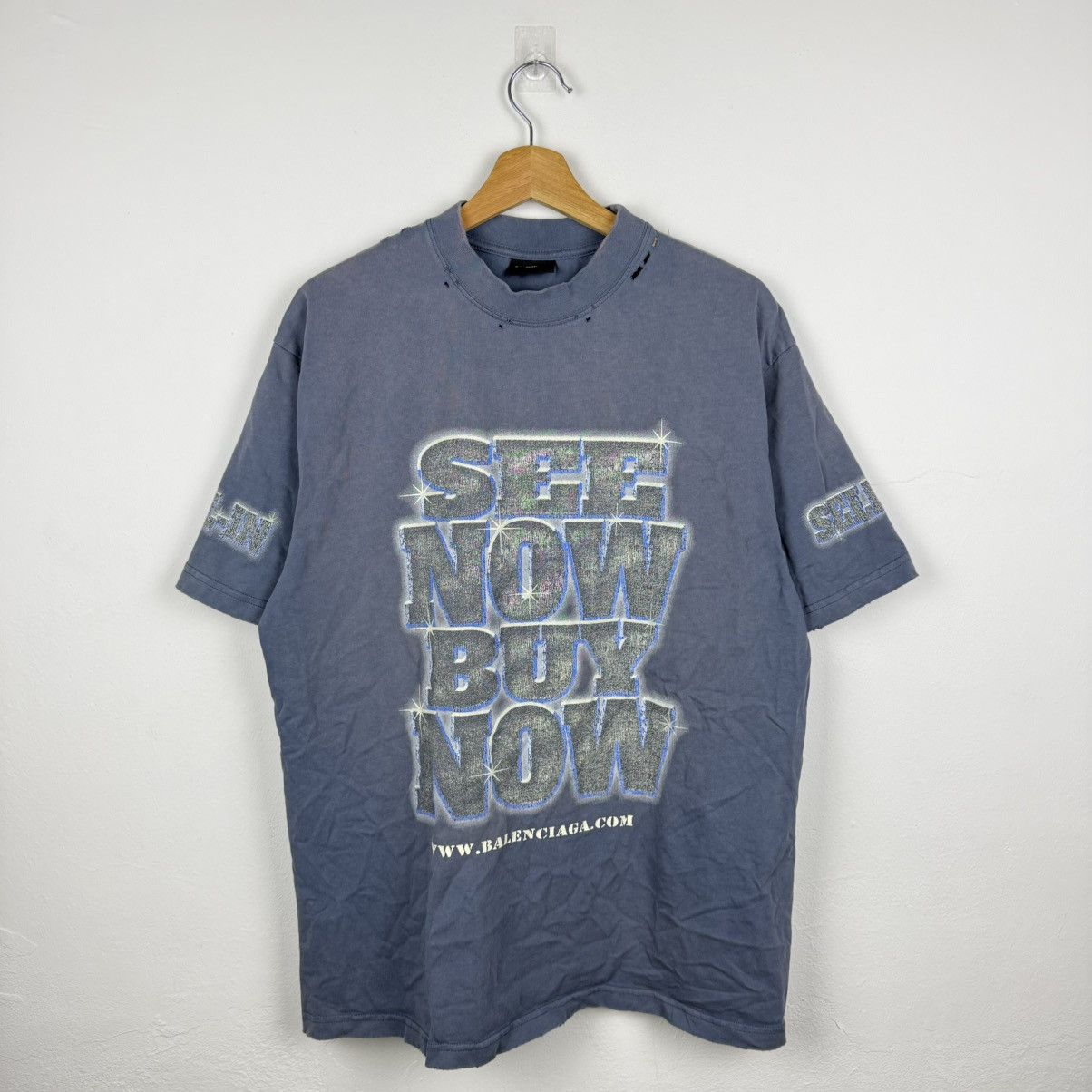 Balenciaga New Balenciaga See Now Buy Now T-Shirt Summer24 | Grailed