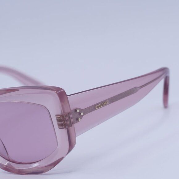 Celine 🕶️ New Celine CL40277F 72Y Sunglasses - Transparent Pink Size ONE SIZE - 5 Thumbnail