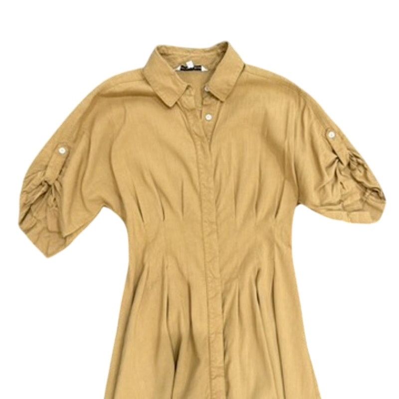 Veronica Beard Veronica Beard Adavi Dress in Brown, Size US 4 Size S / US 4 / IT 40 - 5 Thumbnail