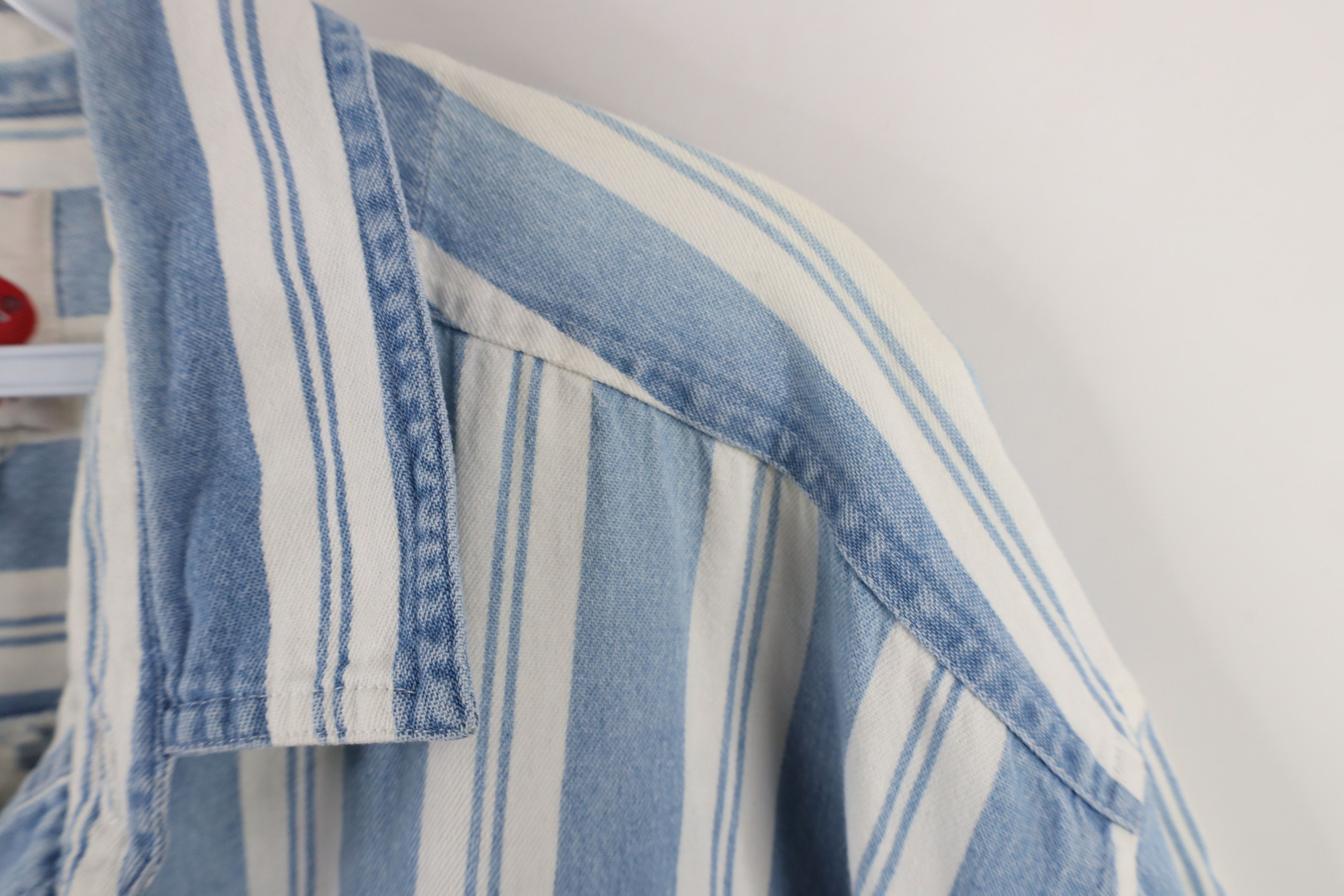 Vintage Vintage 90s Streetwear Baggy Fit Short Sleeve Button Shirt Size US L / EU 52-54 / 3 - 7 Thumbnail