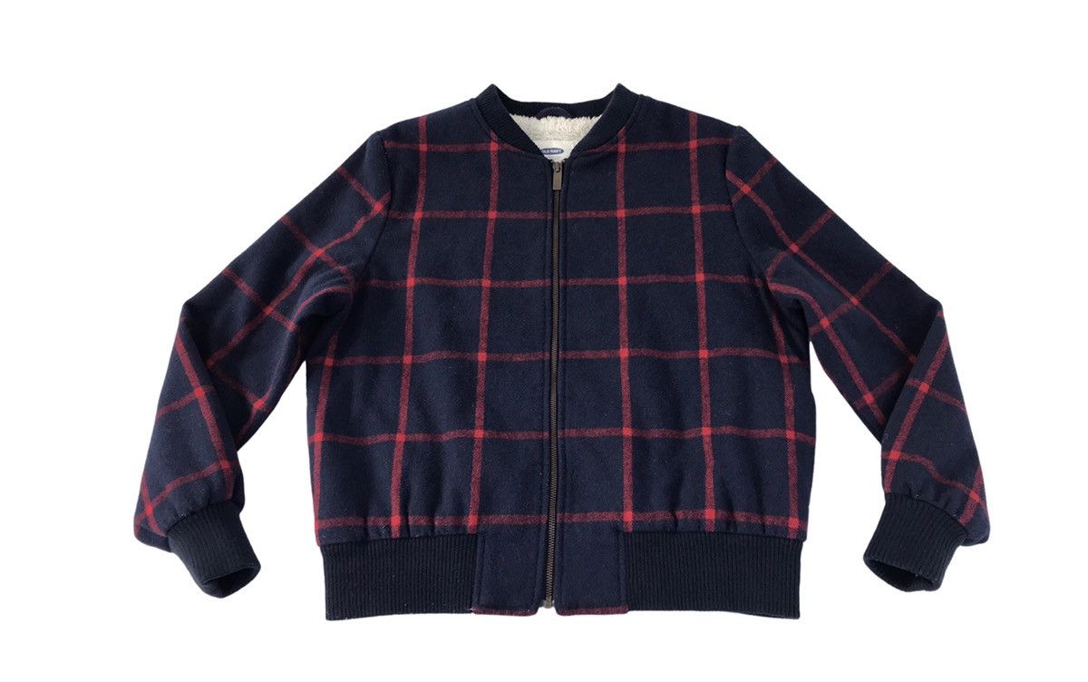 Old Navy Vintage Old Navy Bomber Jacket Design Striped Zipper Size US L / EU 52-54 / 3 - 1 Thumbnail