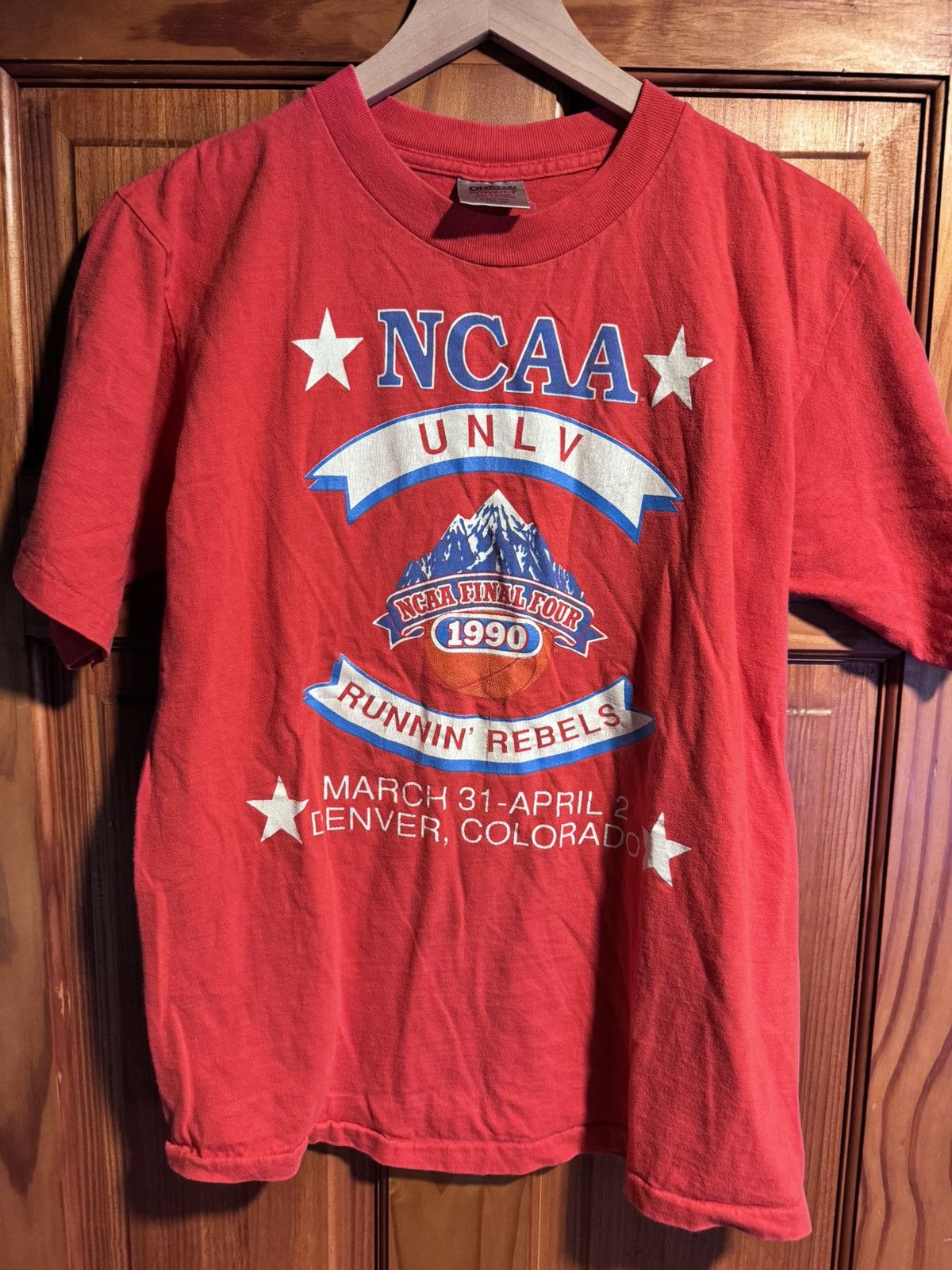 Other Vintage 1990 UNLV Runnin’ Rebels NCAA Final 4– Single Stitch Size US L / EU 52-54 / 3 - 1 Thumbnail