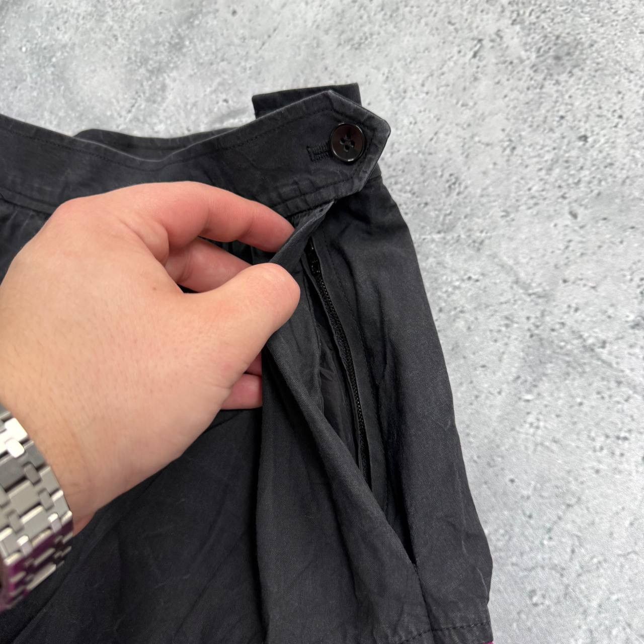 Saint Laurent Paris Vintage 70s Saint Laurent Rive Gauche A-Line Skirt FR 38 Size 27" / US 4 / IT 40 - 4 Thumbnail