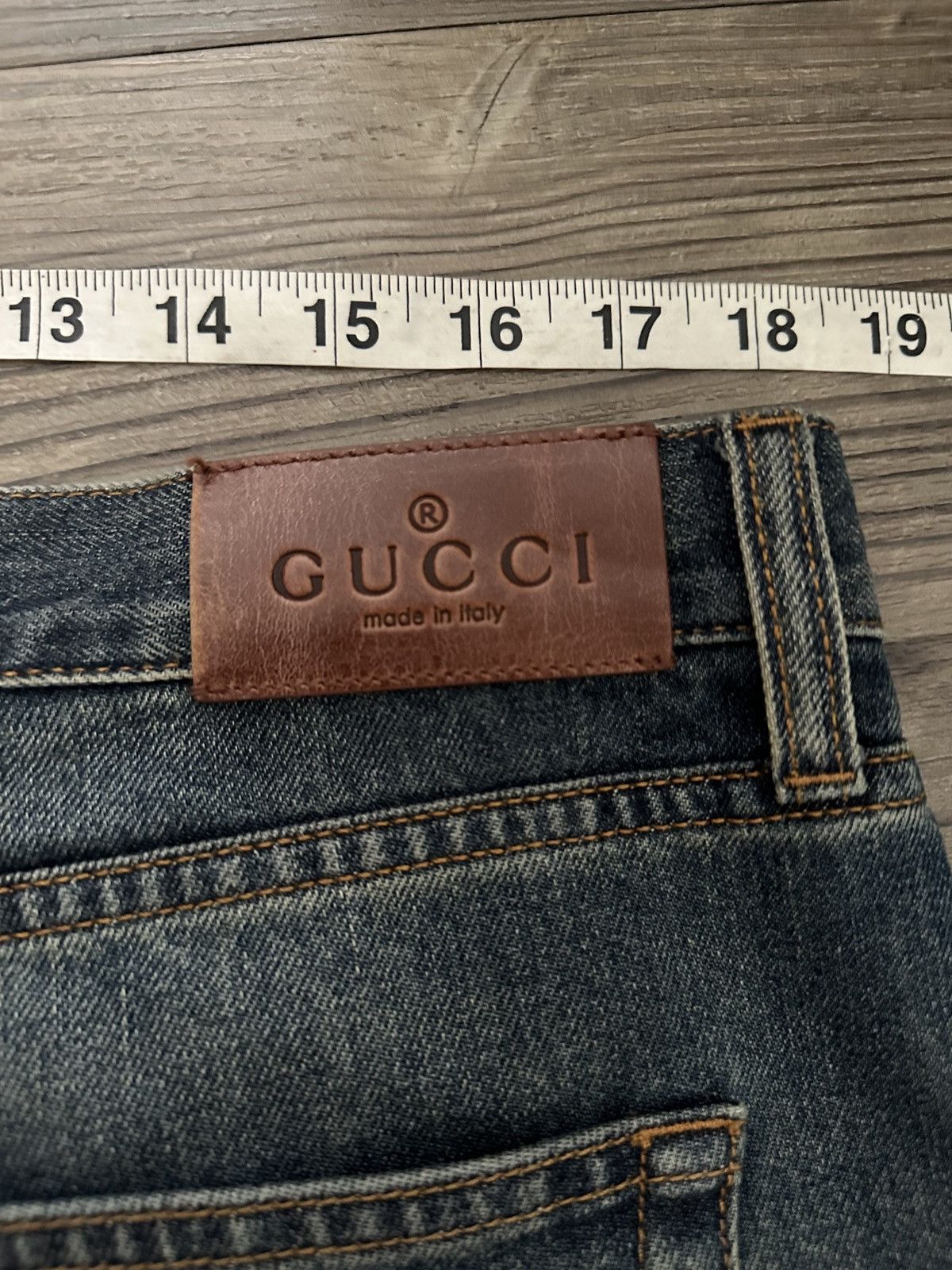 Gucci SS26 Unreleased Gucci x Demna Metal Latch Denim Size US 38 / EU 54 - 8 Thumbnail