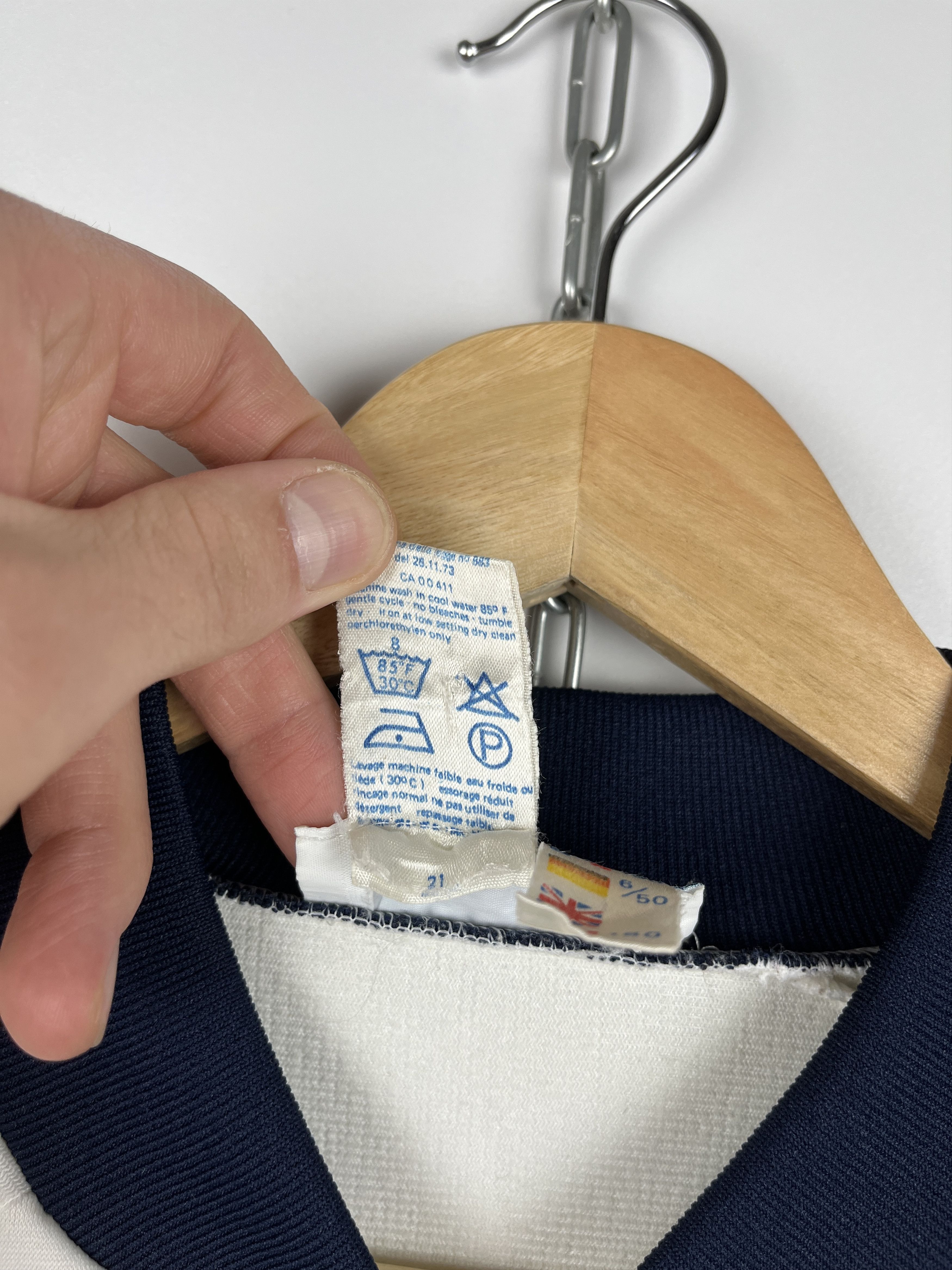 Adidas 70's - 80's Adidas Ventex France Vintage Track Bomber Jacket Size US M / EU 48-50 / 2 - 15 Thumbnail