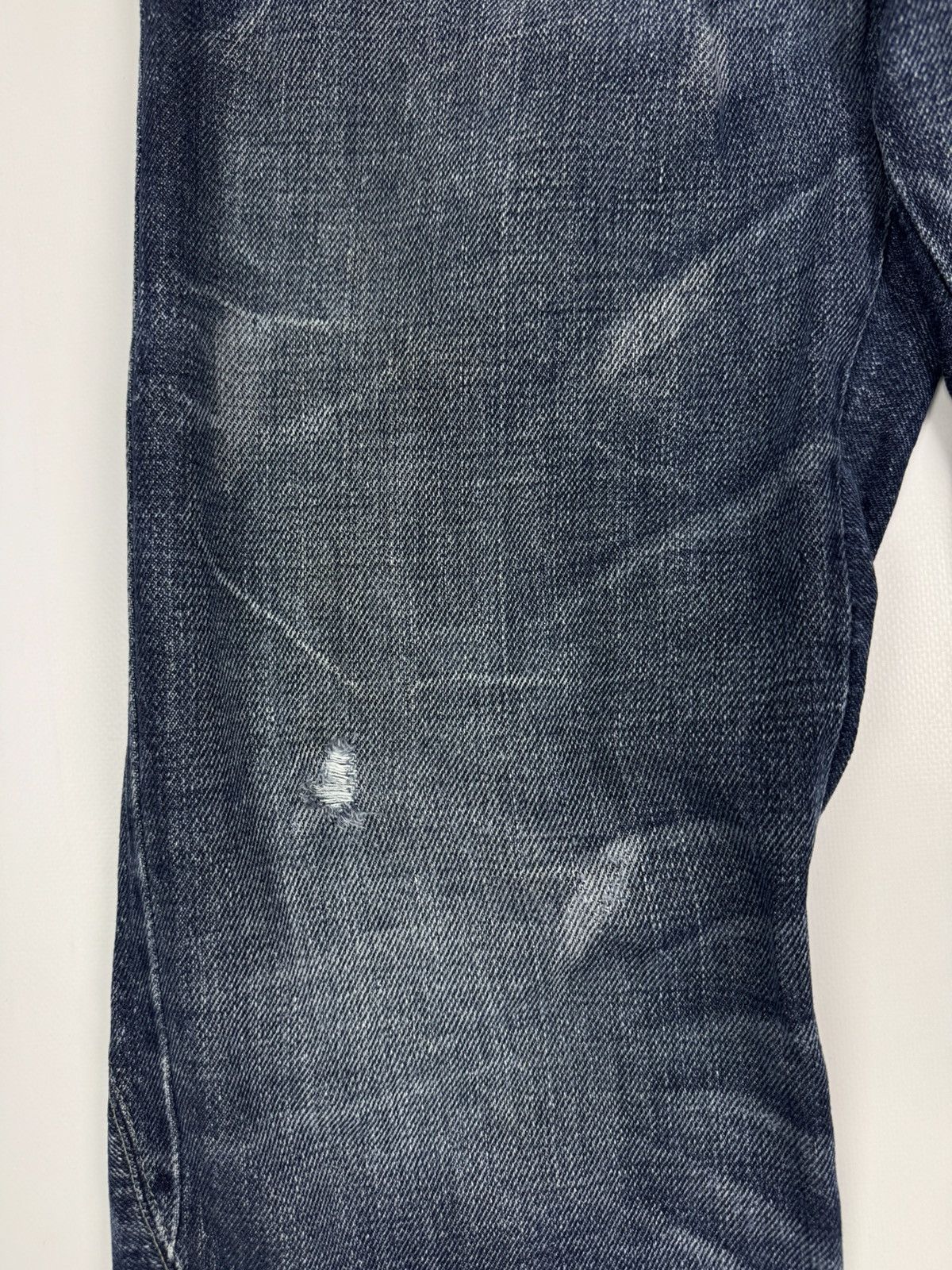 Versace Jeans Couture Distressed Versace Jeans Couture Washed Denim Jeans Size US 33 - 7 Thumbnail