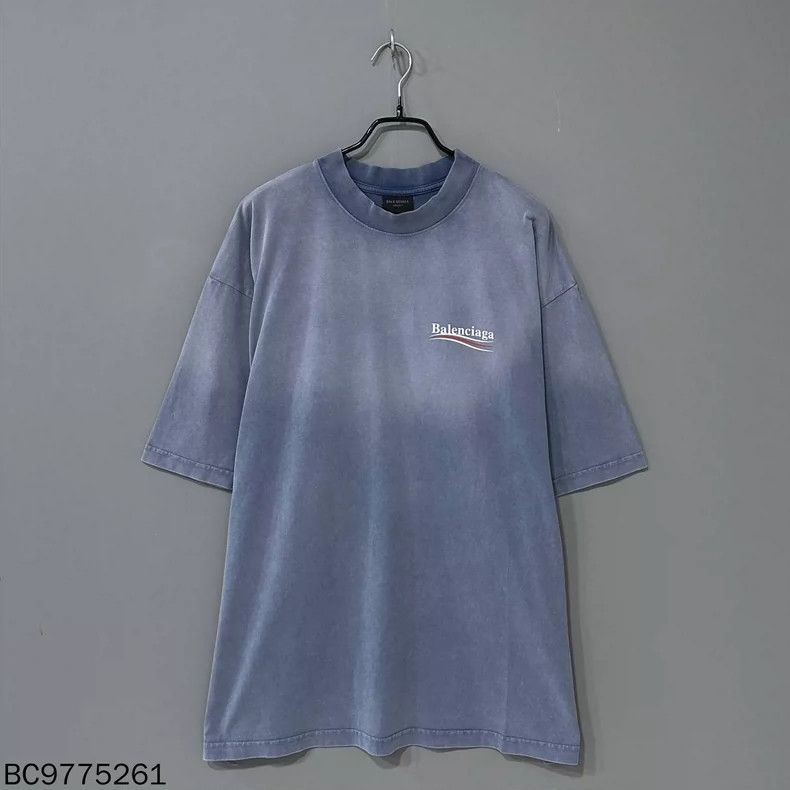 Other Balenciaga Blue Gradient Coke Short Sleeve Size US XXL / EU 58 / 5 - 1 Thumbnail