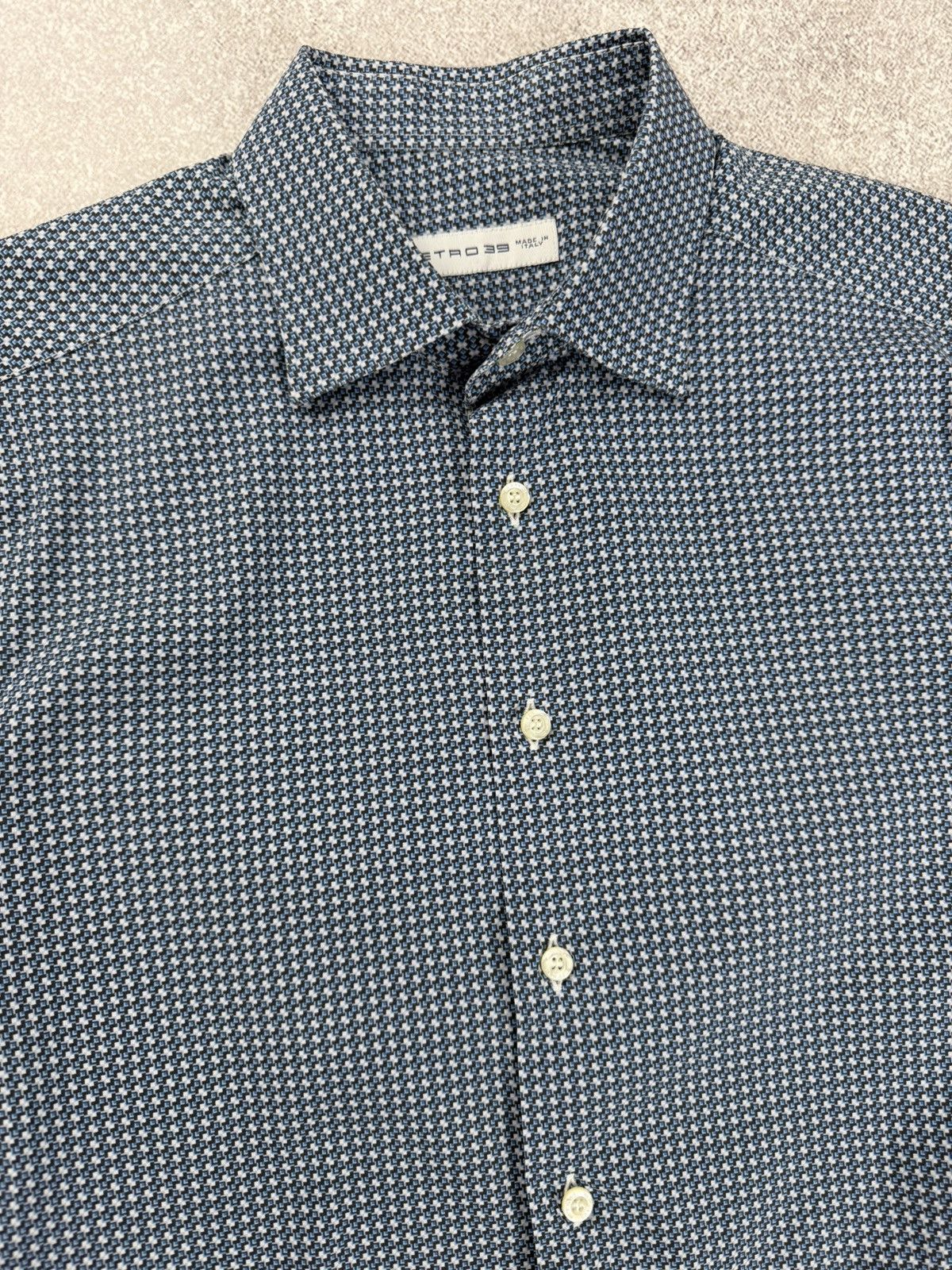 Etro Etro Men’s Long Sleeve Shirt Blue Size 39 Size US M / EU 48-50 / 2 - 5 Thumbnail