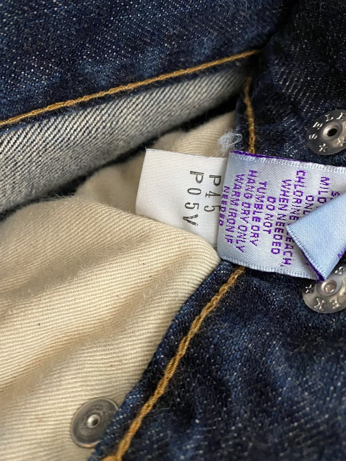 Prps $482 OG PRPS JAPAN DISTRESSED JEANS DENIM SLIM DISTRESSED Size US 31 - 8 Thumbnail