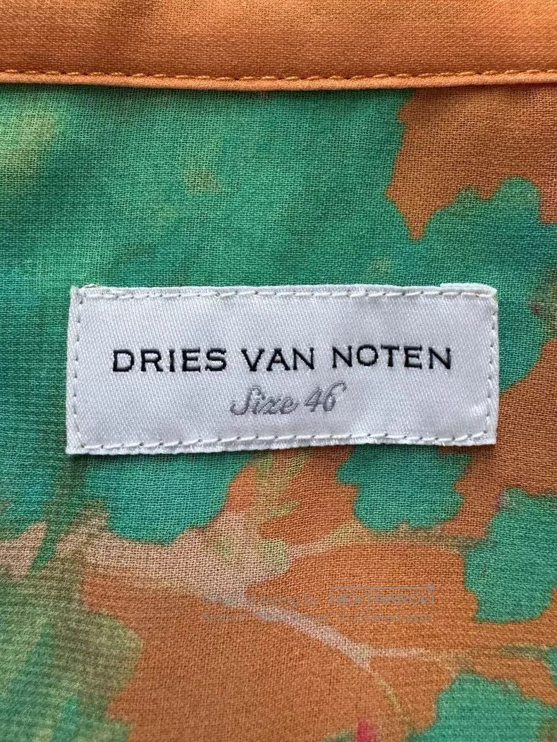 Dries Van Noten Dries Van Noten Floral Shirt Size US S / EU 44-46 / 1 - 4 Thumbnail