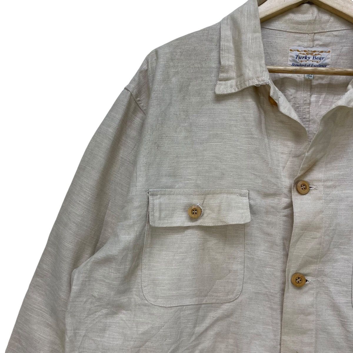 Japanese Brand 🗣️Turkey Bear Linen Jacket Size US M / EU 48-50 / 2 - 3 Thumbnail