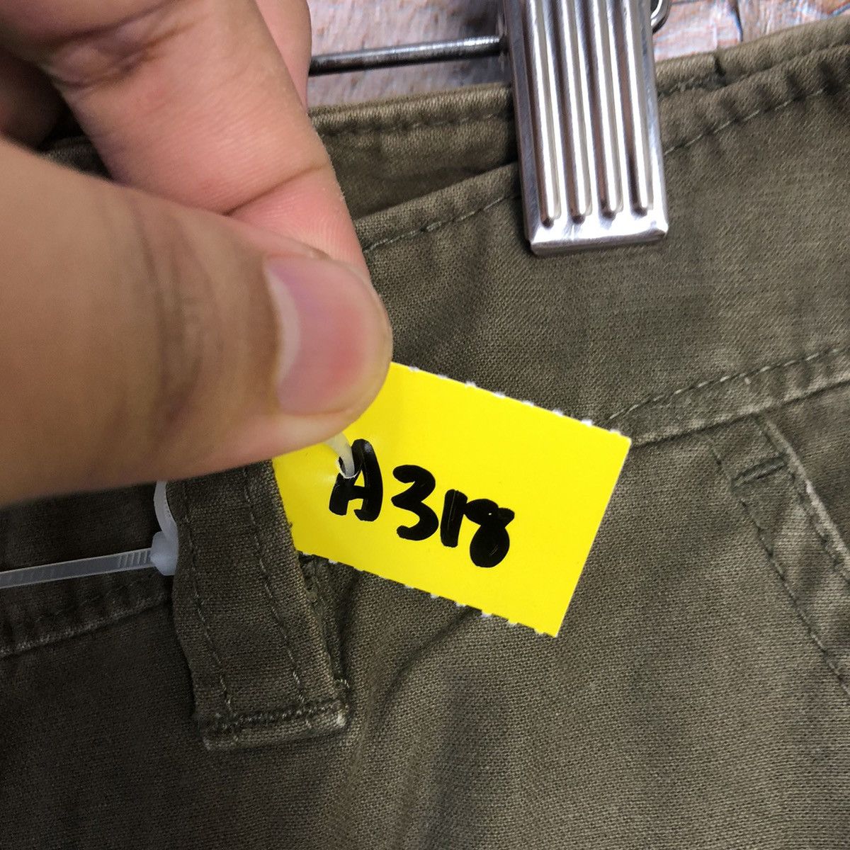 Japanese Brand Enracine Green Cargo Multipocket Pants #A318 Size US 28 / EU 44 - 14 Thumbnail