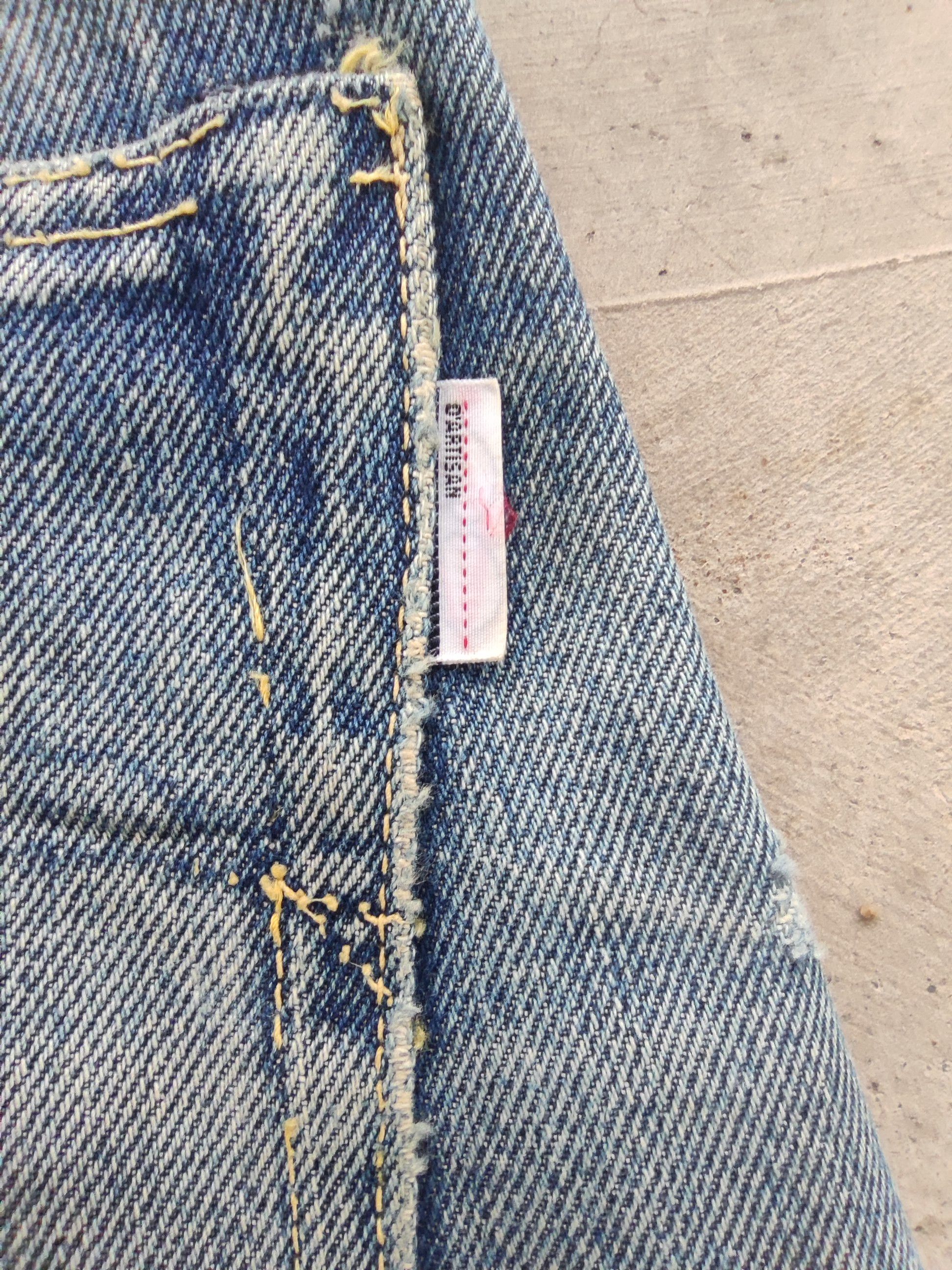 Studio D'Artisan Vintage Studio D Artisan Button Baggy Selvedge Distressed Size US 34 / EU 50 - 13 Thumbnail