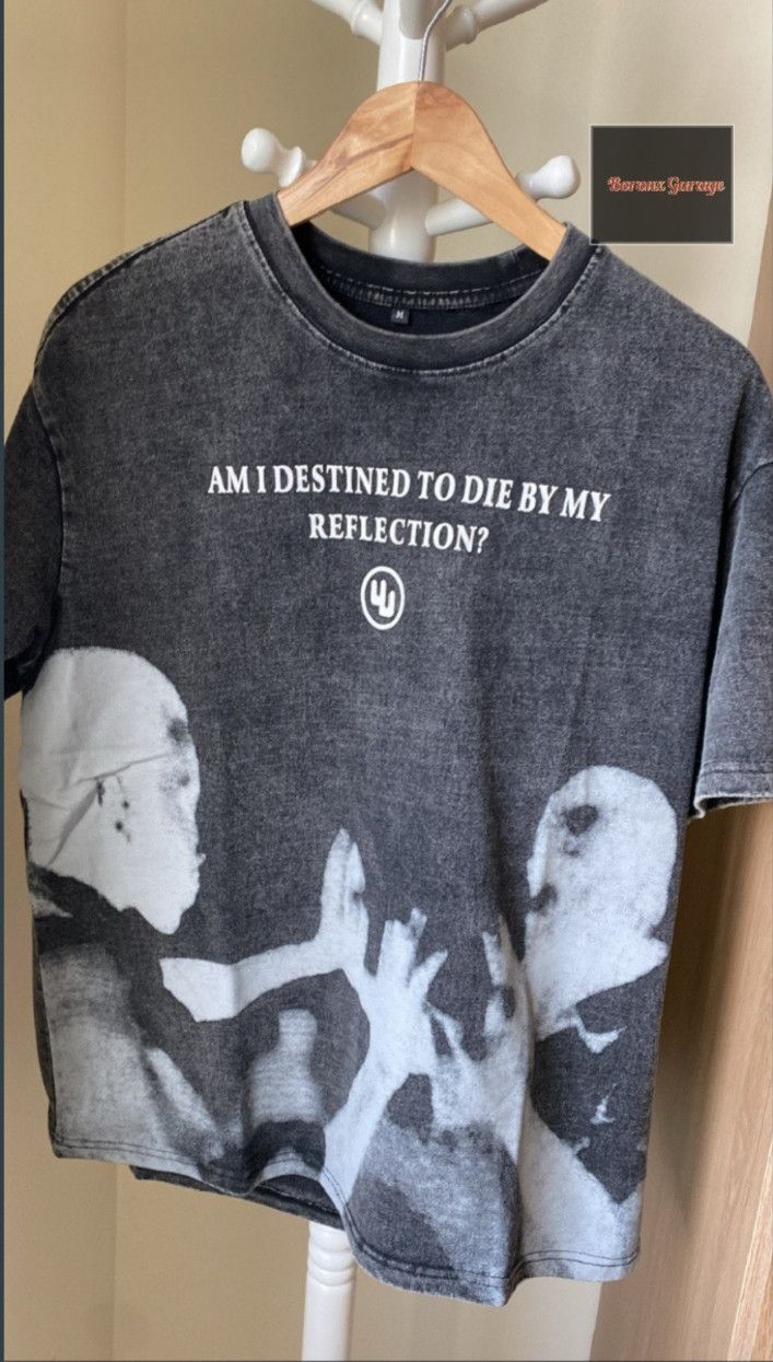 Japanese Brand × Vintage Die By My Reflection Printed Vintage Oversized T Shirt Size US L / EU 52-54 / 3 - 1 Thumbnail