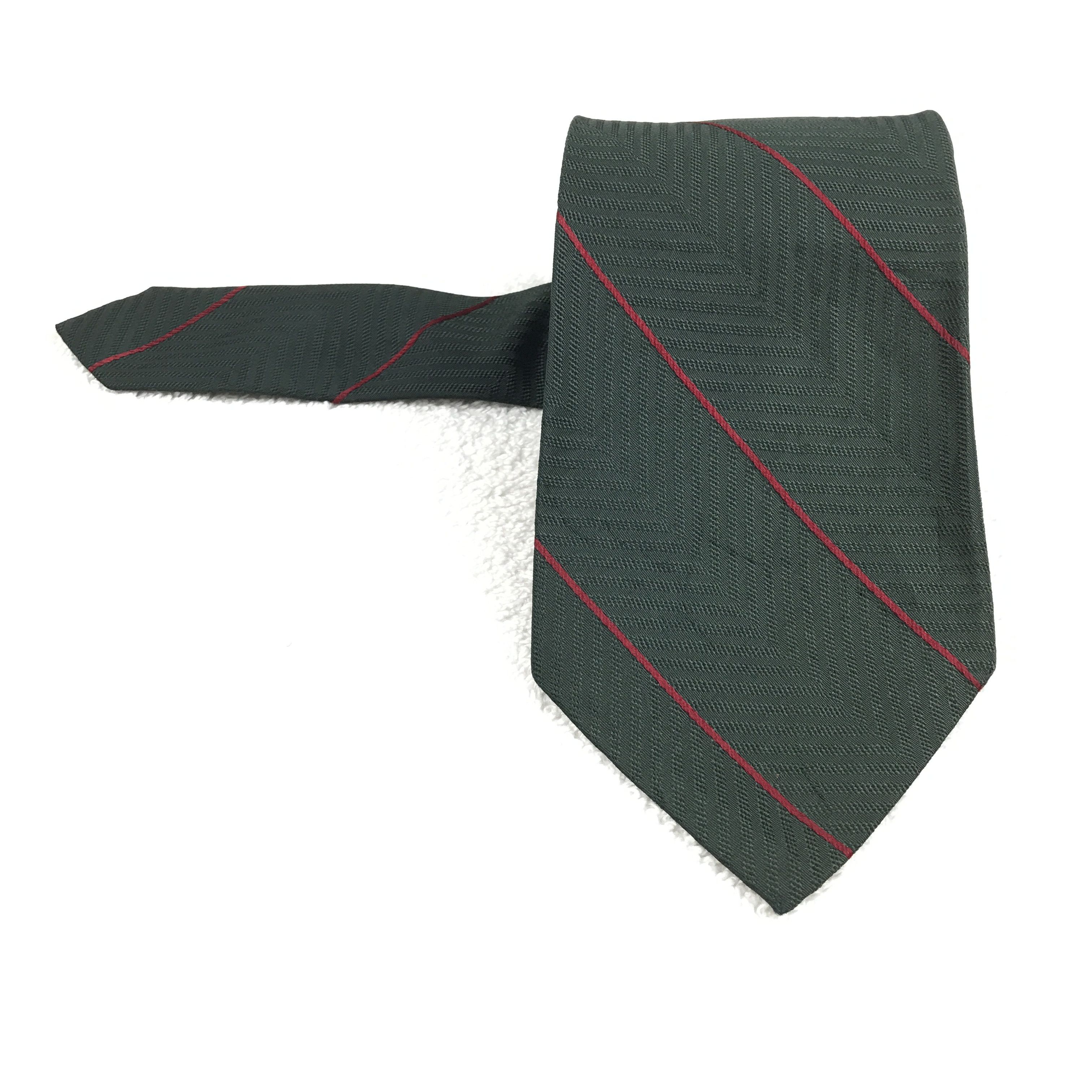 Designer × Ralph Lauren × Vintage Vintage Ralph Lauren Silk Necktie Size ONE SIZE - 1 Thumbnail