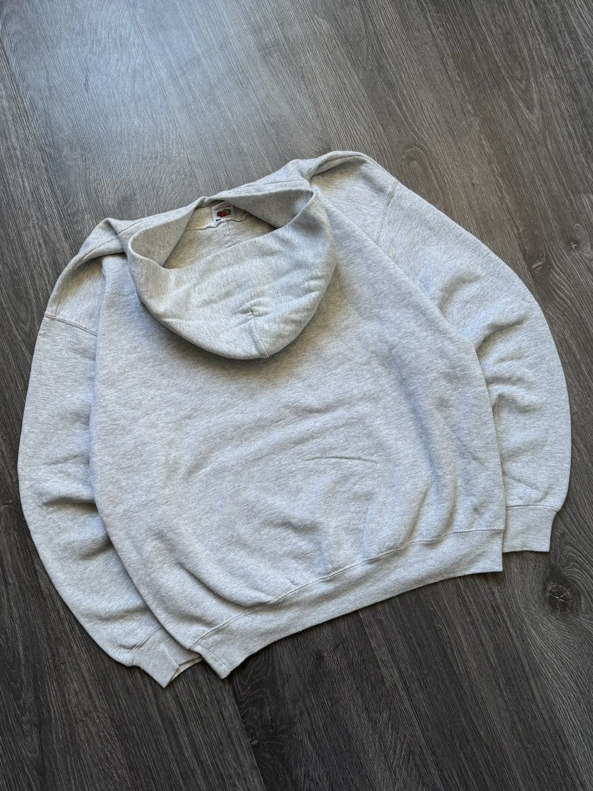 Fruit Of The Loom × Vintage 90s Vintage Fruit of The Loom Hooddie Size US L / EU 52-54 / 3 - 9 Thumbnail