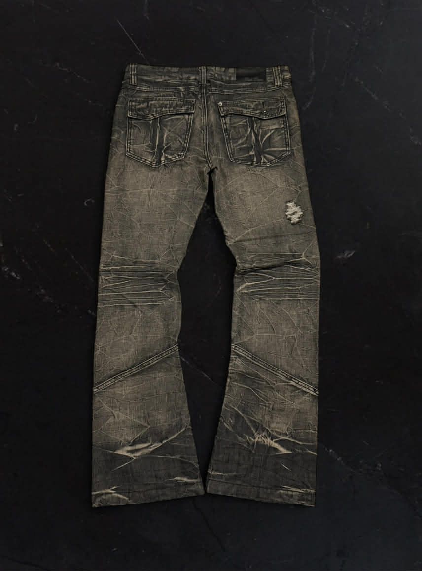 Japanese Brand Black Crown Denim Size US 32 / EU 48 - 4 Thumbnail