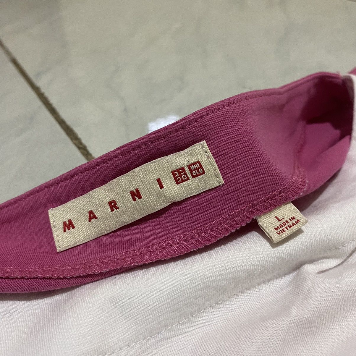 Marni × Uniqlo Uniqlo X Marni “Flower” Boxy Short Shirt Size L / US 10 / IT 46 - 3 Thumbnail