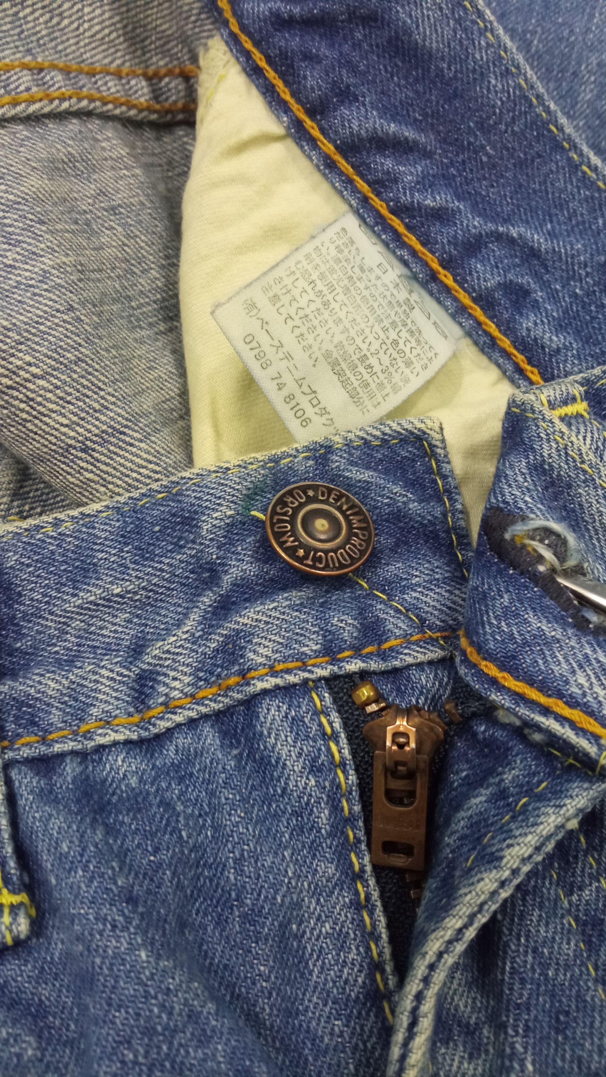 Orslow 🔥🔥Orslow Selvedge Jeans Denim Size US 30 / EU 46 - 24 Thumbnail