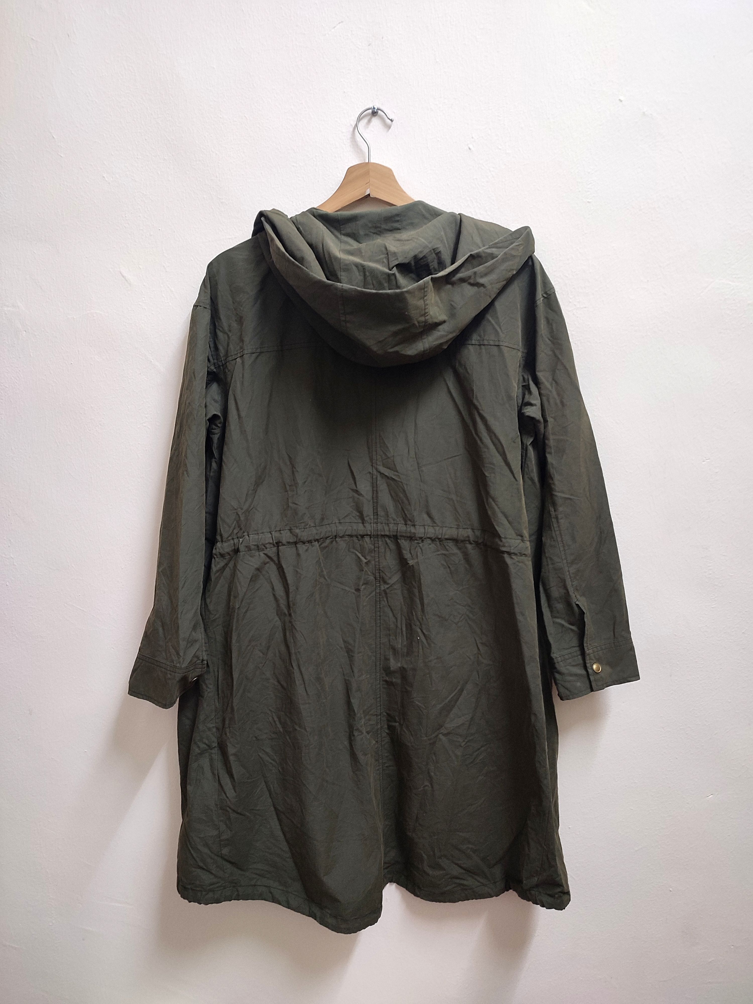 Japanese Brand Japanese Brand Hushush Green Hooded Jacket Size US M / EU 48-50 / 2 - 3 Thumbnail